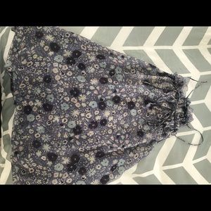 American Eagle floral sleeveless shirt